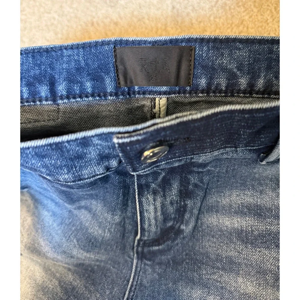 RTA Clayton Distressed Skinny Jeans Size 29
